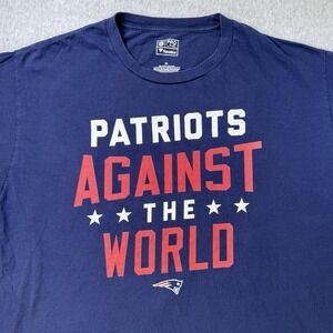 New England Patriots Against The World NFL Pro Line‎ Fanatics T-Shirt XL